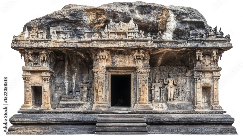 Ancient Buddhist cave from Ajanta Transparent background, PNG Ancient Buddhist cave from Ajanta Transparent background, PNG
