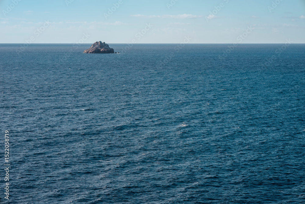 Obraz premium Island in a Caribbean Ocean