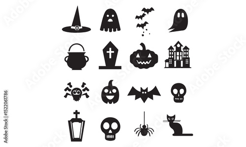 horror vector doodle icon