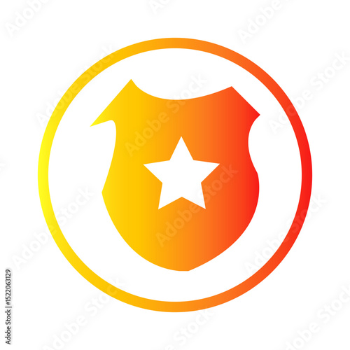 gold star badge