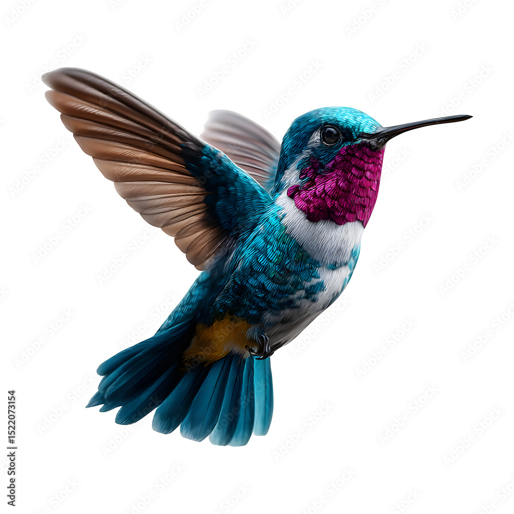 Fototapeta premium Hummingbird hovering