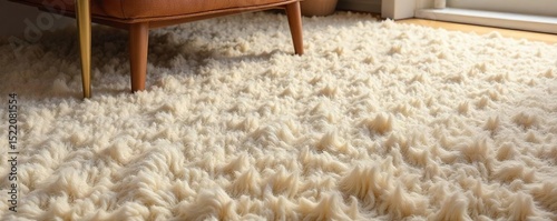 Luxurious deep pile wool flooring in a warm, inviting neutral tone Perfect for adding texture and comfort to any room Ideal for underfoot warmth and sophisticated style , plush, soft, thick pile