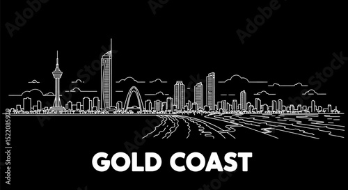 Gold Coast Skyline.