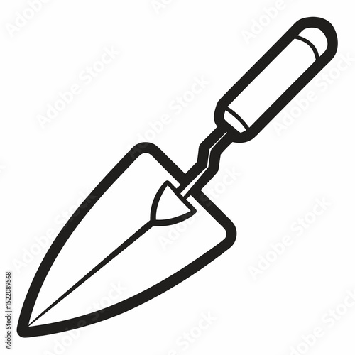 trowel vector illustration