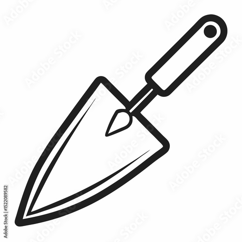trowel vector illustration