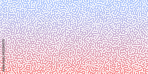 Turing Abstract Pattern, suitable for any business. pink blue gradient color diffusion reaction seamless pattern. An abstract Reaction-diffusion Turing pattern formation, coral reef, natural texture	
