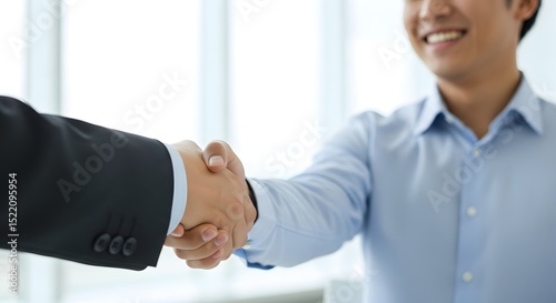 Business handshake deal agreement partnership success corporate meeting collaboration concept