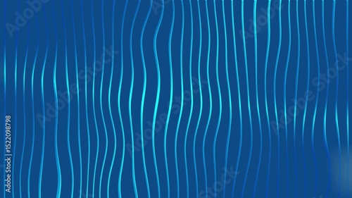 Blue and cyan abstract wavy lines design suited for digital backgrounds, posters, web graphics, and modern art prints. Stylish and contemporary.