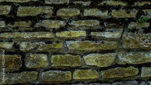 Steinwand in der Stadt Mainz photo