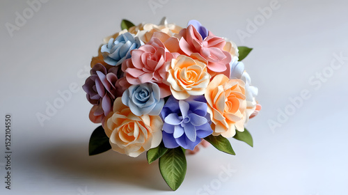 Pastel flower bouquet arrangement for wedding table decoration and special event centerpiece display idea