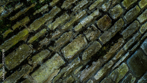 Steinwand in der Stadt Mainz