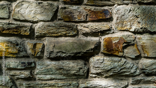 Steinwand in der Stadt Mainz