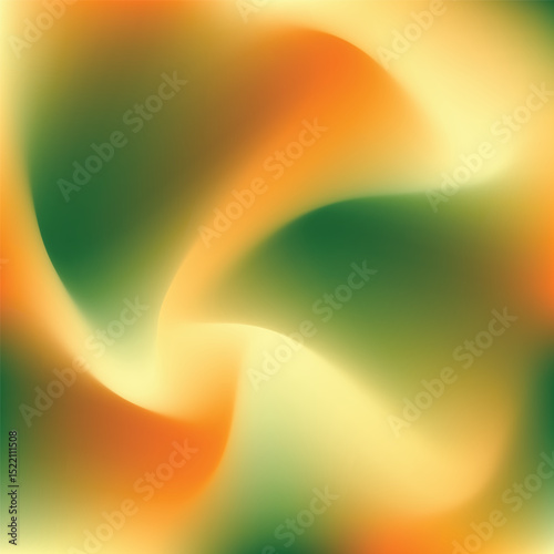 abstract colorful background. green orange yellow nature color gradiant illustration. green orange yellow color gradiant background
