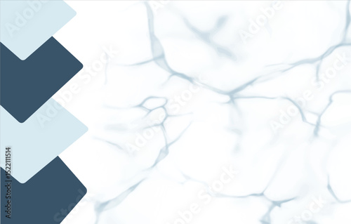 abstract blue background with white paper