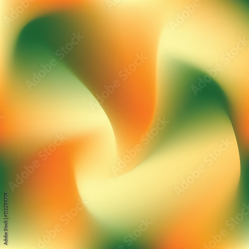 abstract colorful background. green orange yellow nature color gradiant illustration. green orange yellow color gradiant background