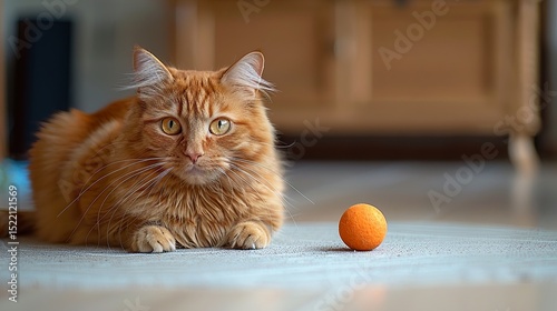 cat in the kitchen