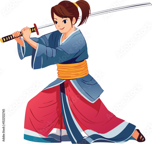 girl with a sword
