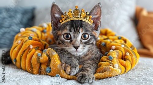 cat on the floor