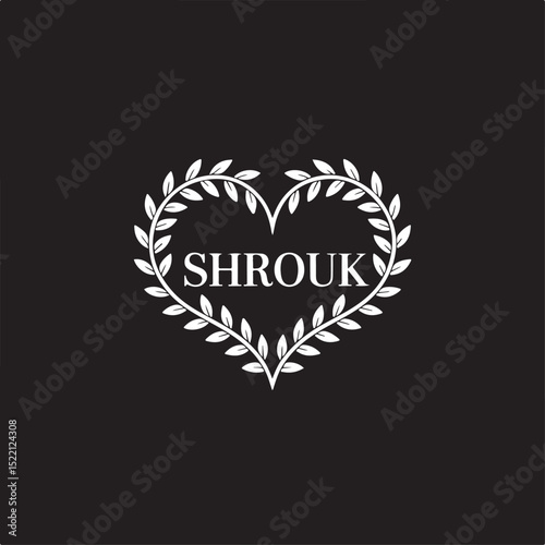 Vector heart symbol illustration of people's passion for country travel and city tourism design on Valentine's Day