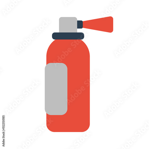 Fire extinguisher vector, fire extinguisher clip art, clip art fire extinguisher, flat design vector illustration, isolated on white background