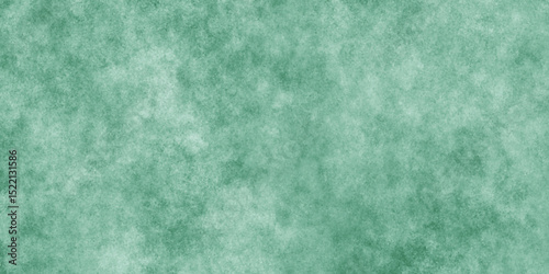 Abstract Elegant dark green background with mottled vintage texture in old fancy background design, texture of colored parchment paper.