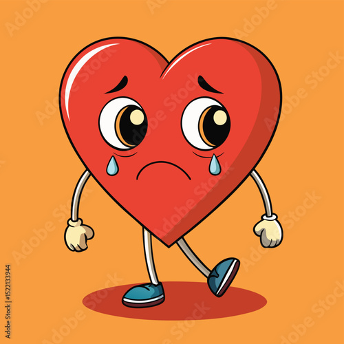 Fragile, vulnerable expression of heartbreak, showing deep sadness and pain.