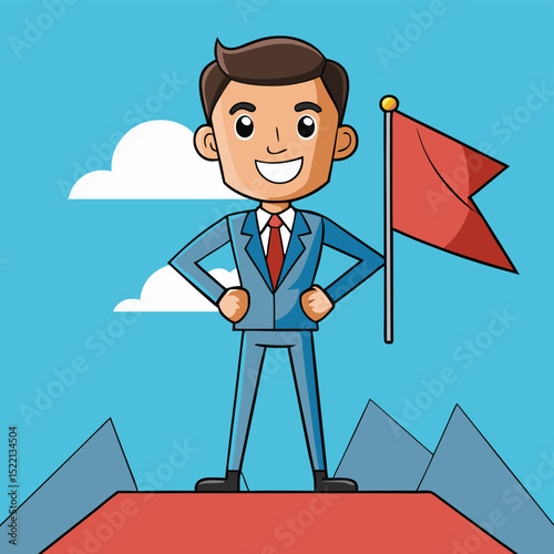 a look of inspiring leadership and conviction
