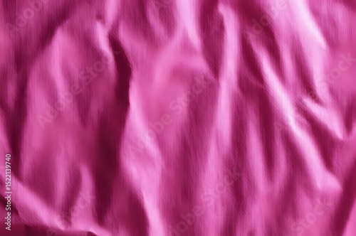 Abstract Pink Fabric Texture: Draped Creases and Soft Folds