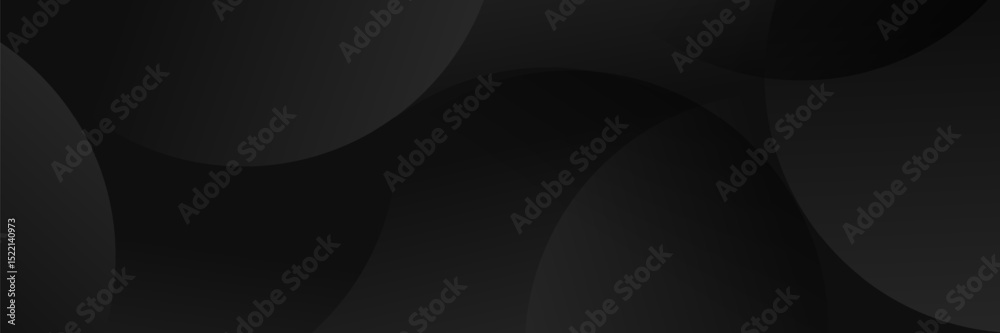 Fototapeta premium Abstract pattern black geometric banner design background.