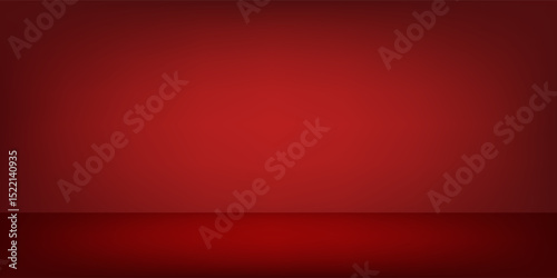 Dark red background with subtle highlight effect. The spotlight creates a gradation from bright red in the center to dark red at the edges. Eps10