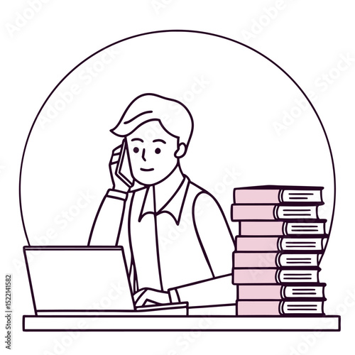 Staying Productive Professional Working at Home With Books