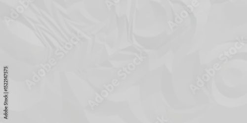Crumpled white paper background texture pattern. wrinkled arts craft and Seamless white crumpled paper.	

