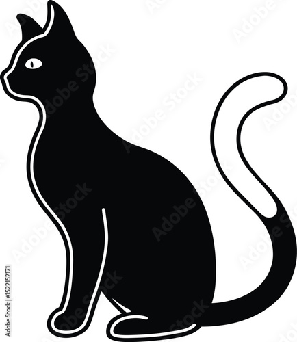 Black Cat Silhouette