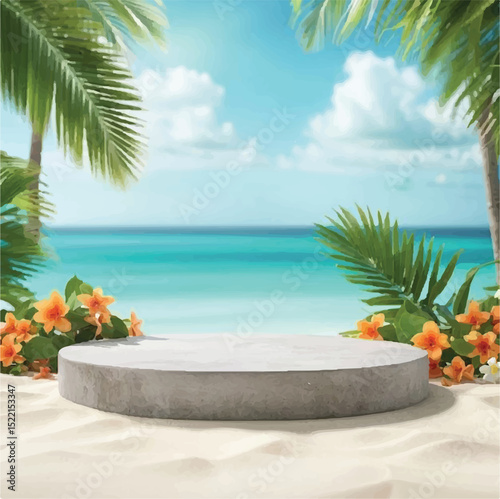 Seamless Summer Background Pattern – Free for Personal Use - Modern Summer Background with Tropical Leaves – Free Design File - Bright and Colorful Summer Vector Background – Free Download