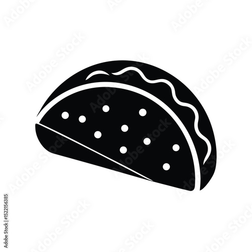 vector illustration of a black caviar