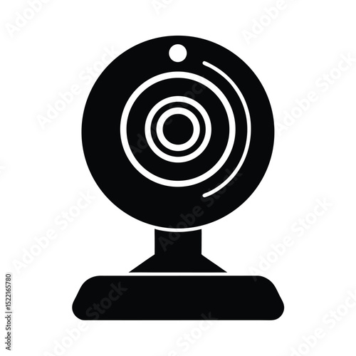 Webcam Icon Vector Flat and Clean Look