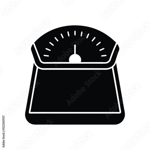 Weighing Scale Icon Vector Flat and Clean Look