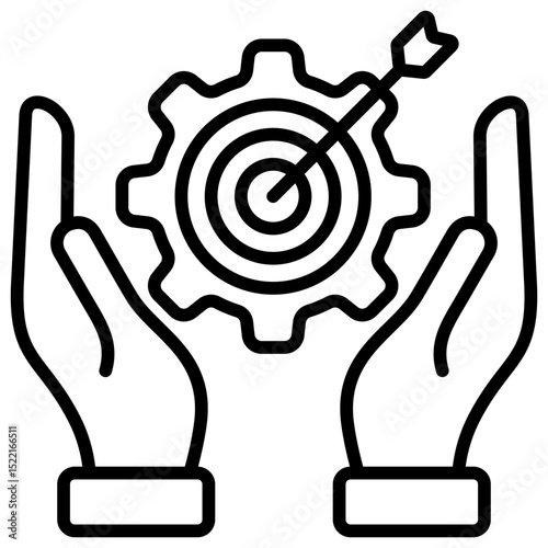 Goal Setting Icon