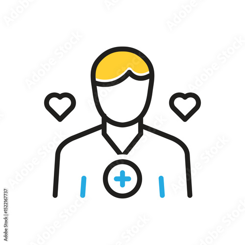 Multi color icon for aide