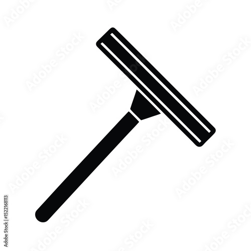 Wiper Icon Vector Flat and Clean Look Isolated