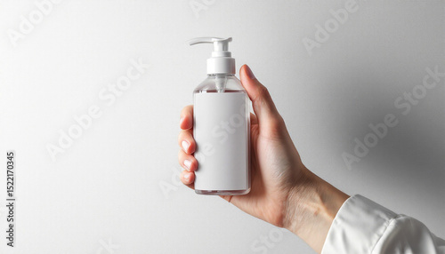 Blank Hand Sanitizer Mockup