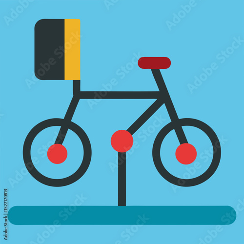 Bicycle Counter Traffic Management System Transparent illustration