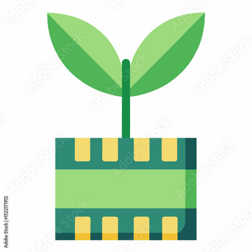 Biodegradable Film with Plant Growth Isolated Element