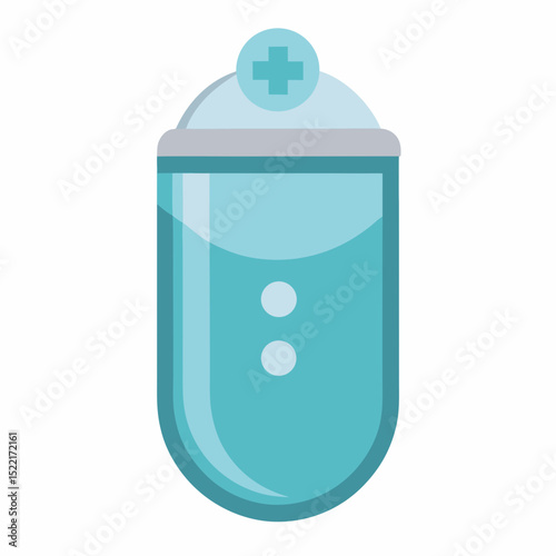Biodegradable Medical Device Casing illustration Cutout Backlit Transparent Background