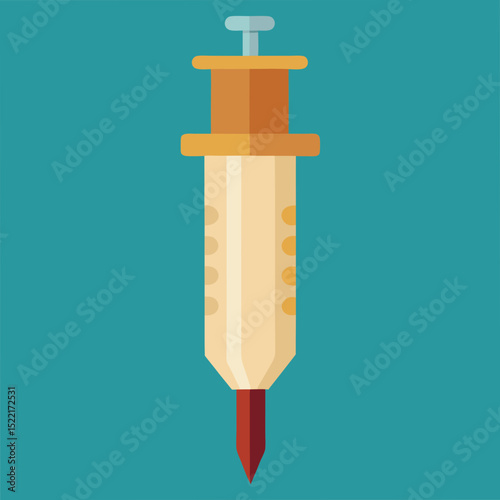 Biodegradable Surgical Instrument Casing illustration Isolated Top Down View