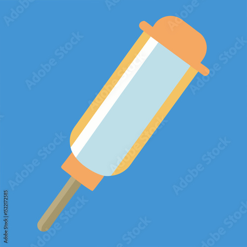 Biodegradable Surgical Tool Casing illustration Cutout Side View Illuminated
