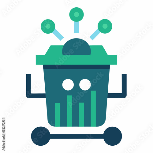 Ai Based Waste Recognition System Cutout Element