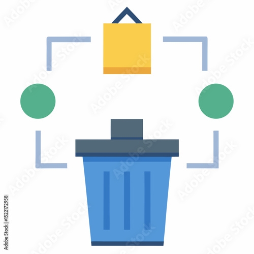 Ai Based Waste Recognition System Transparent Background