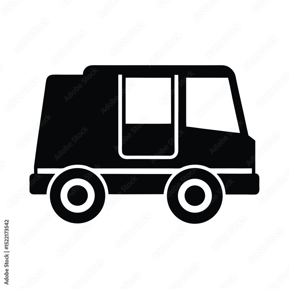 Fototapeta premium Zamboni Icon Vector Flat and Clean Look Isolated