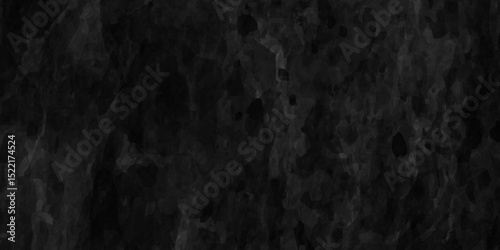 dark Black textured grunge background, black chalk board or blackboard texture, vintage distressed grunge texture with black charcoal wall surface, Rough Black wall slate texture of old grunge wall.